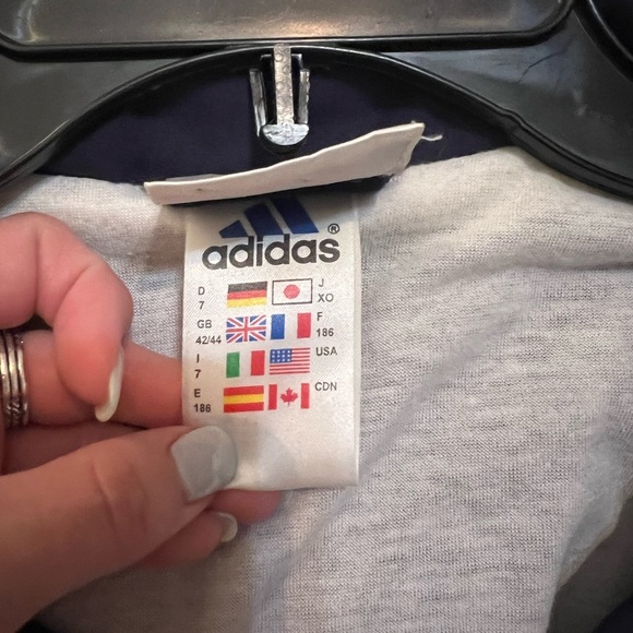 Vintage Normcore Adidas Mens Bomber Jacket Size L - Picture 5 of 8